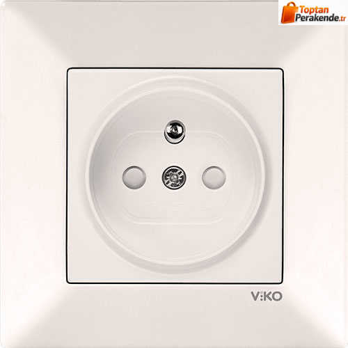 Viko Karre/Meridian Krem Ups Priz Çoçuk Korumalı Mekanizma (Çerçeve Hariç) 90967245